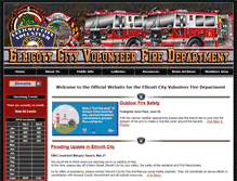 Tablet Screenshot of ellicottcityvfa.com